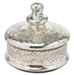 The Noel Collection Mercury Large Decorative Trinket Jar