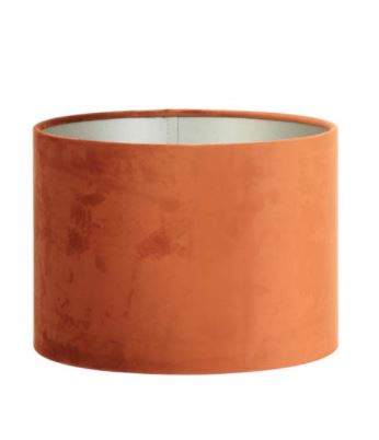 Shade Cylinder VELOURS Terra 30-30-21 cm