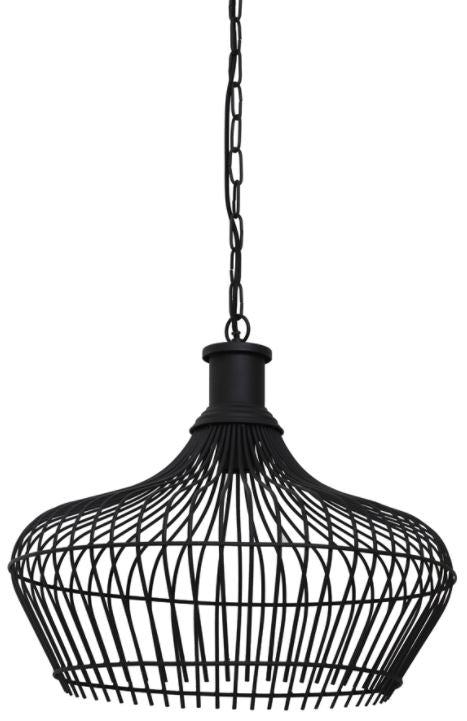 Hanging lamp MARONKA matt black