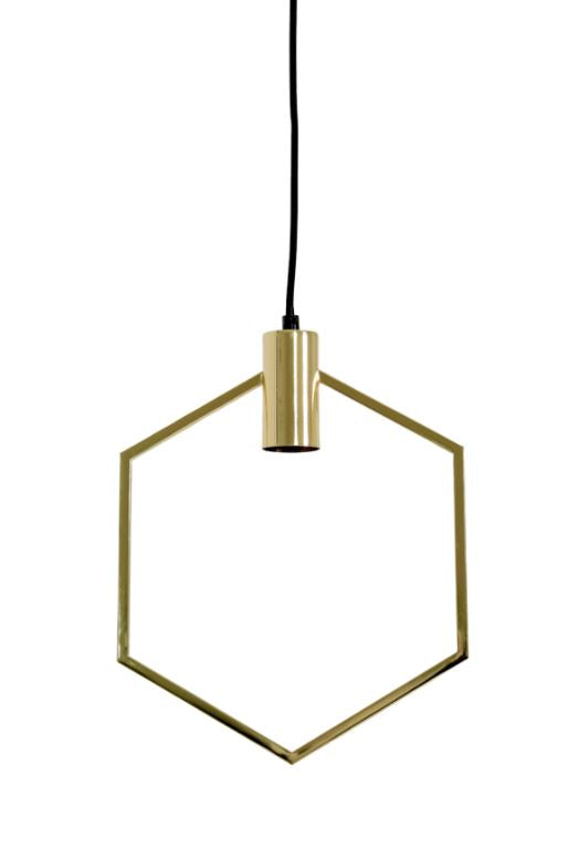 Hängelampe AINA Gold