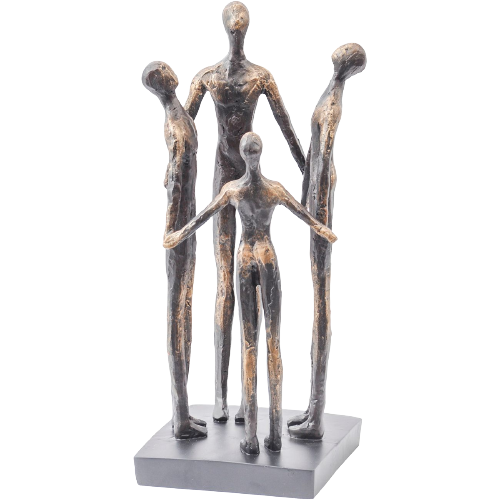 Family Circle Resin Sculpture