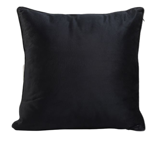 Gris Leopard Grey Cushion