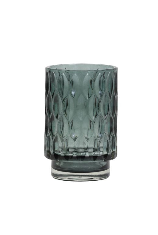 Tealight GRACE Glass Dark Green