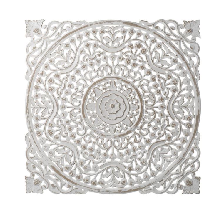 Wall Art Cornella Wood White