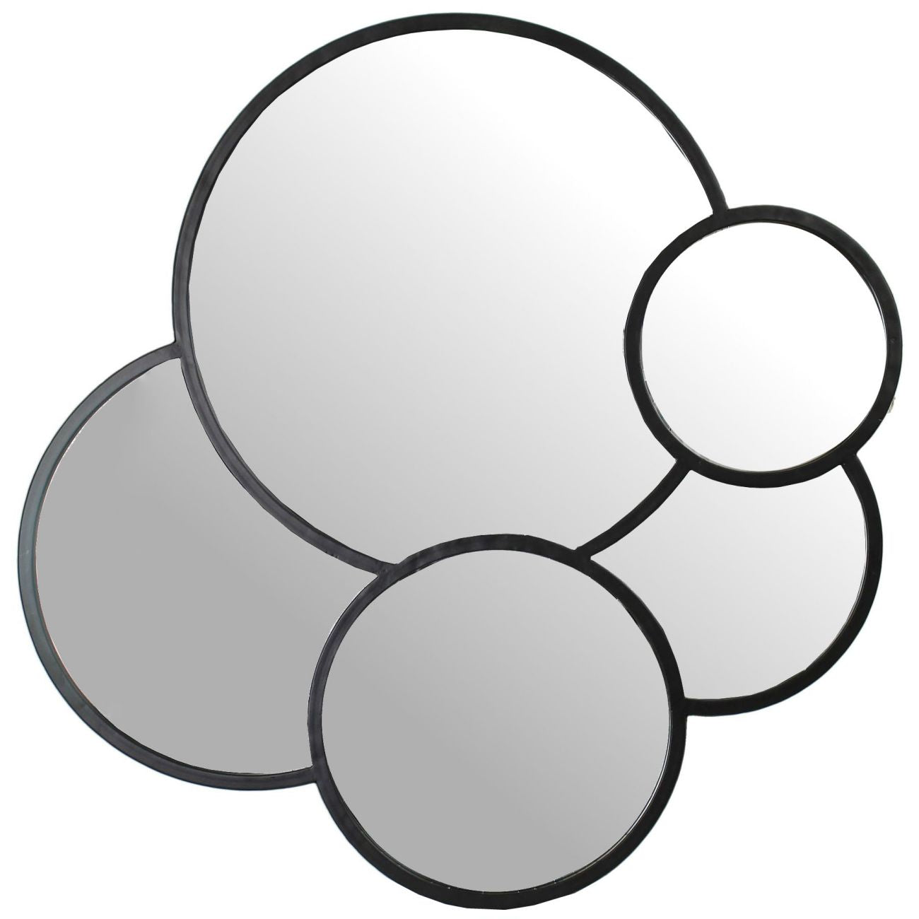 Pretoria Metal Bubble Mirror