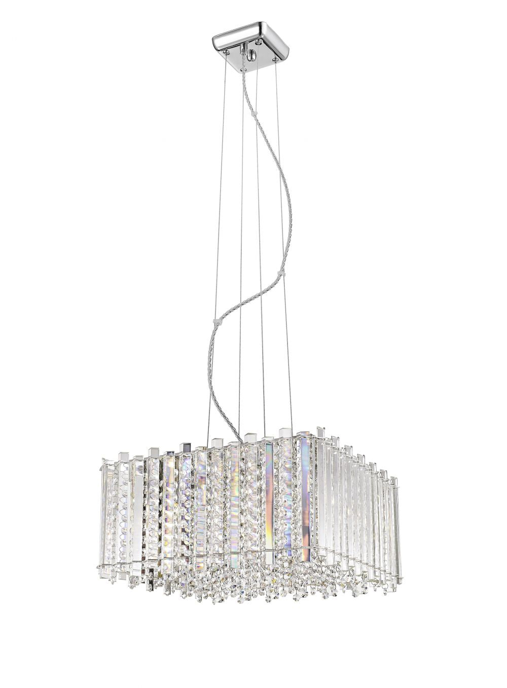 Vicenza Square Crystal Chandelier