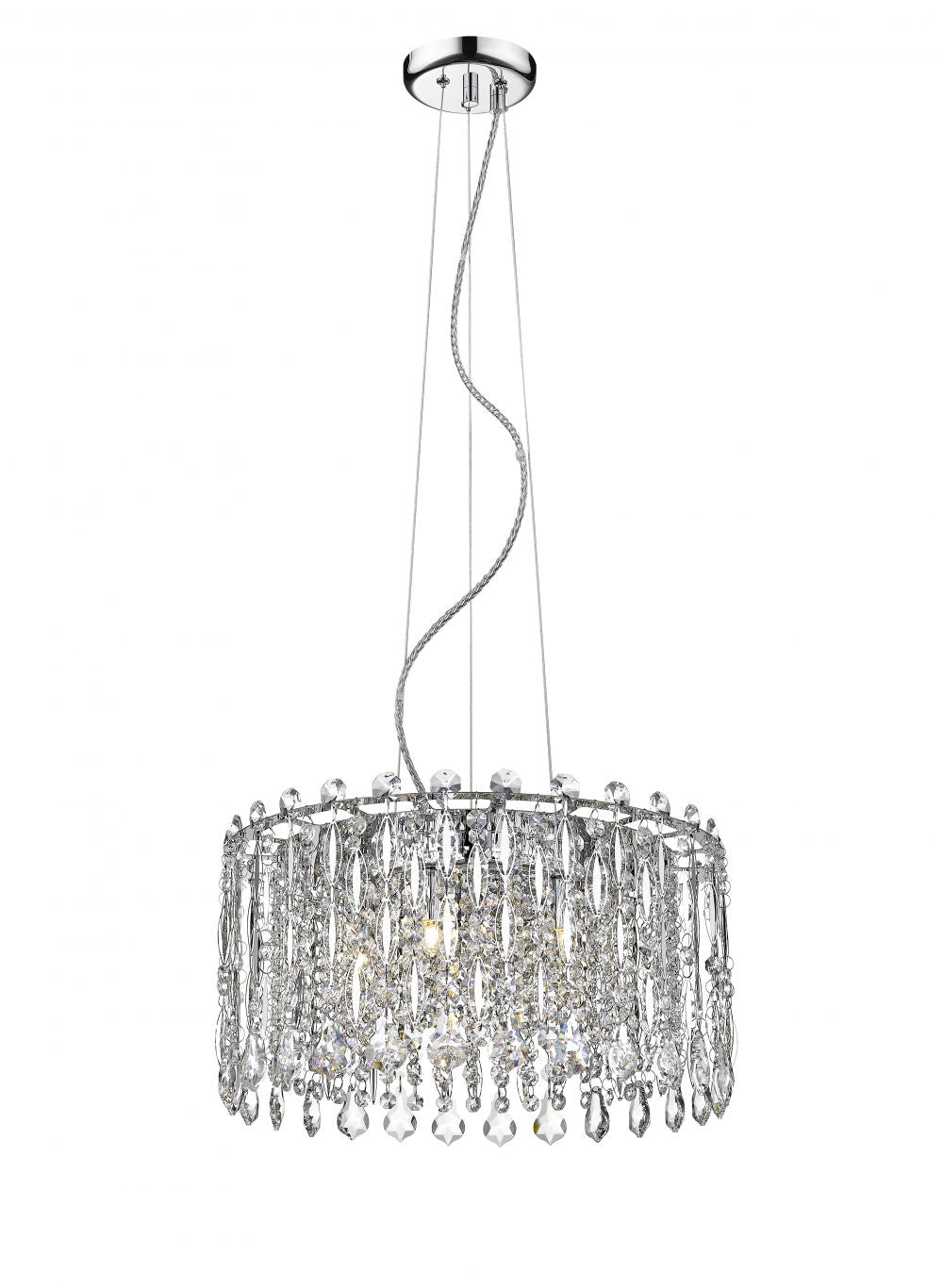 Forli Crystal Chrome Chandelier