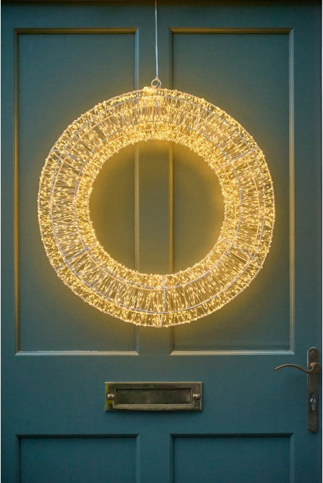 Galaxy Wreath 50cm (Silver)