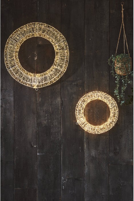 Galaxy Wreath 50cm (Silver)
