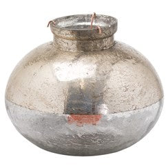 Large Silverlust Bulbus Candle Holder