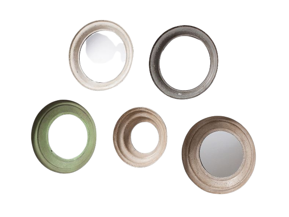 Crosby Set of 5 Mirrors
