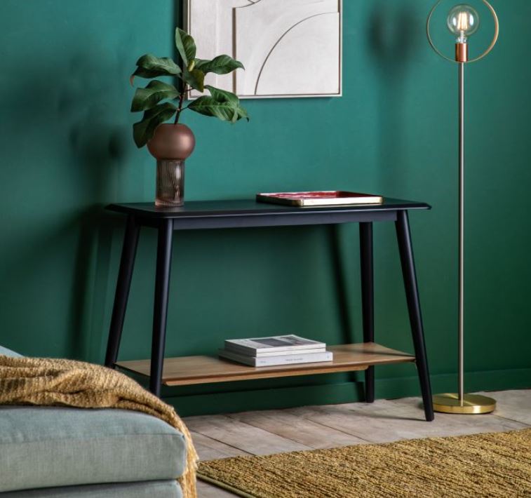 Maddox Console Table with Shelf