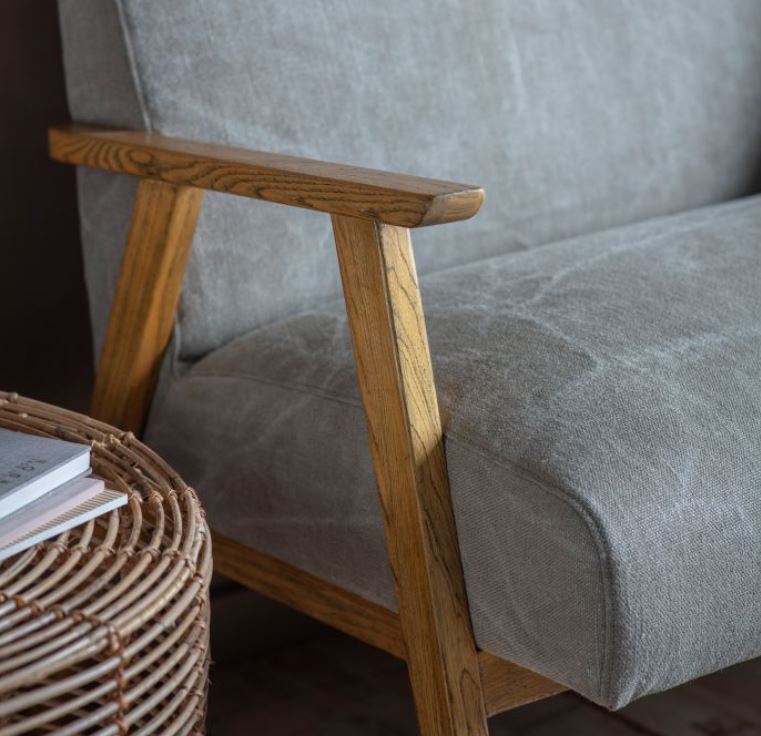 Neyland 2 Seater Linen Sofa