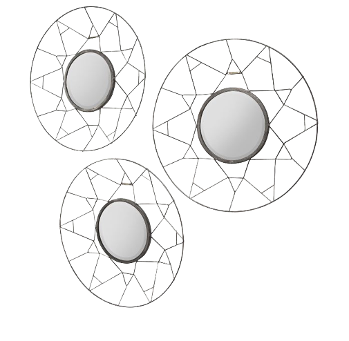 Tripoli Mirror Set of 3