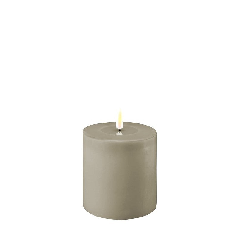 Sand Real Flame LED Candle 10x10cm