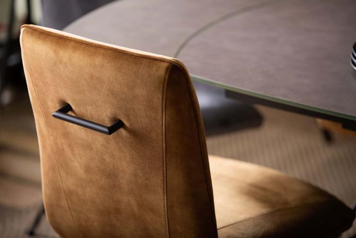 Lola Dining Chair Gold - Pair