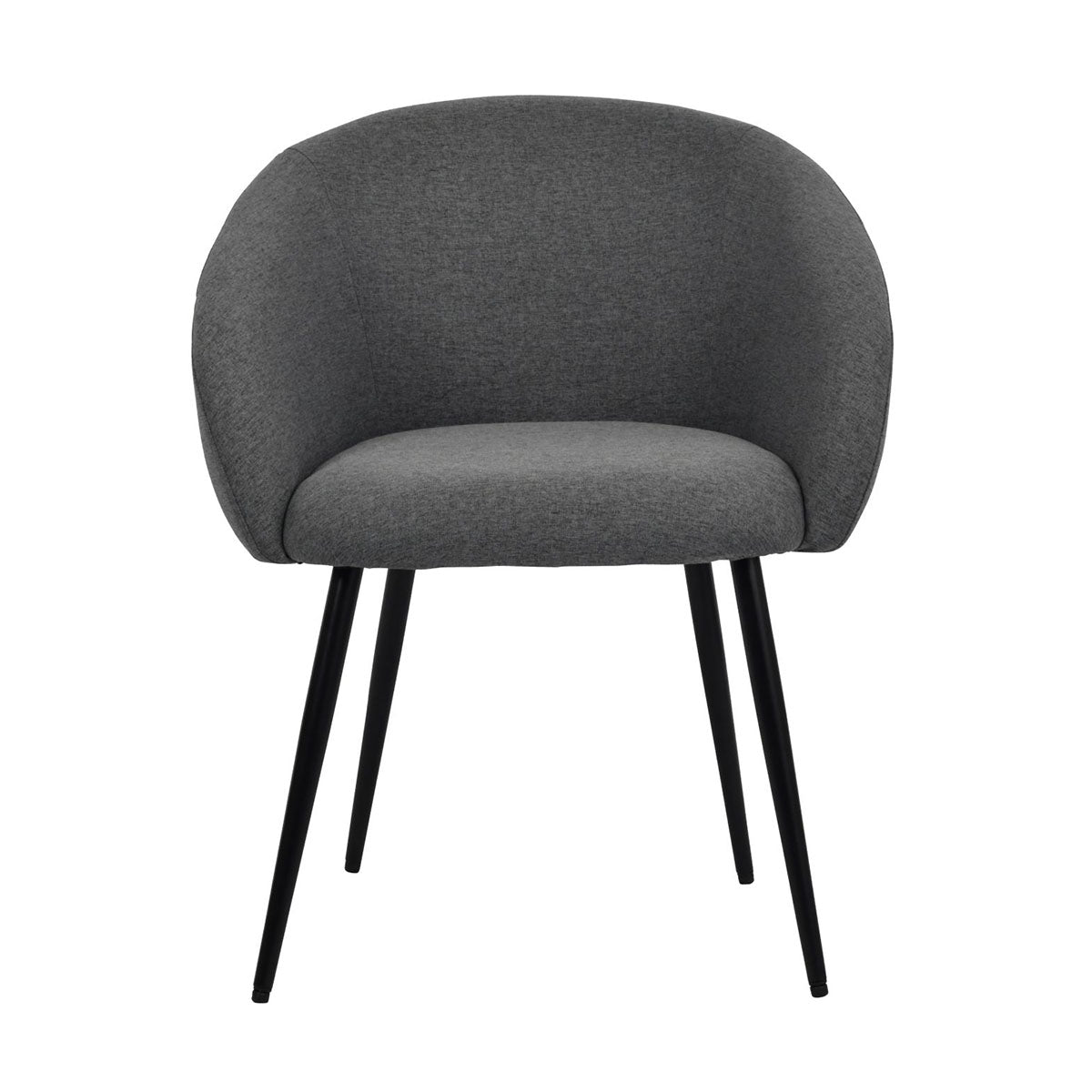 Natalie Dining Chair in Smoke Grey Fabric