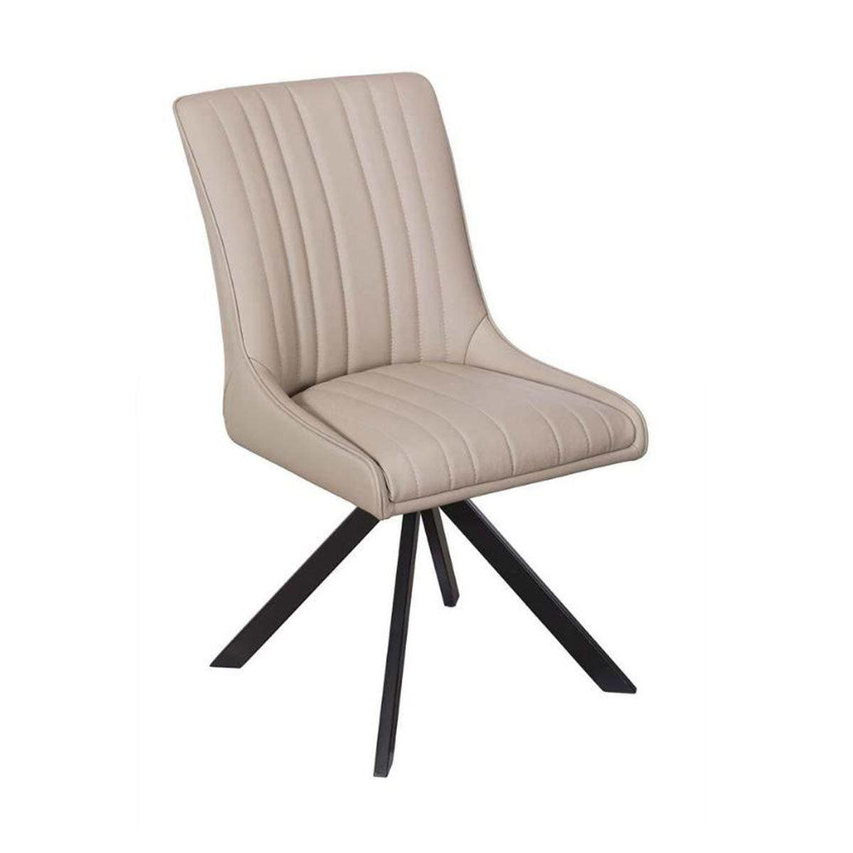 Chloe Dining Chair Taupe - Pair