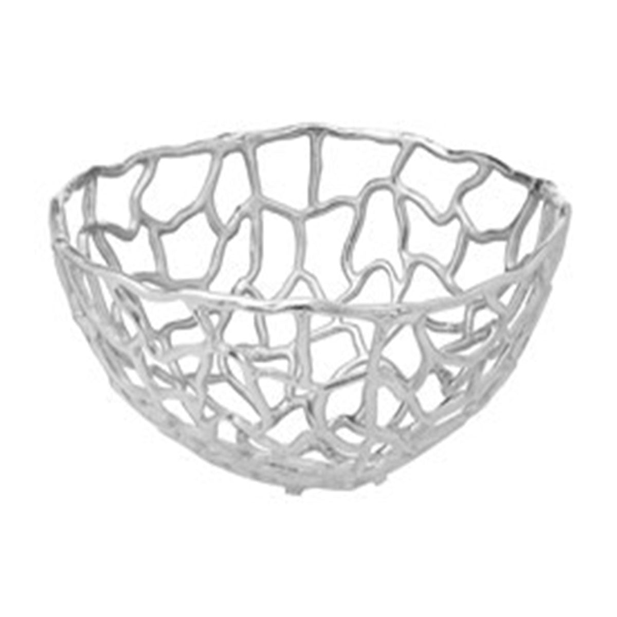 Ohlson Silver Perforated Bowl Large