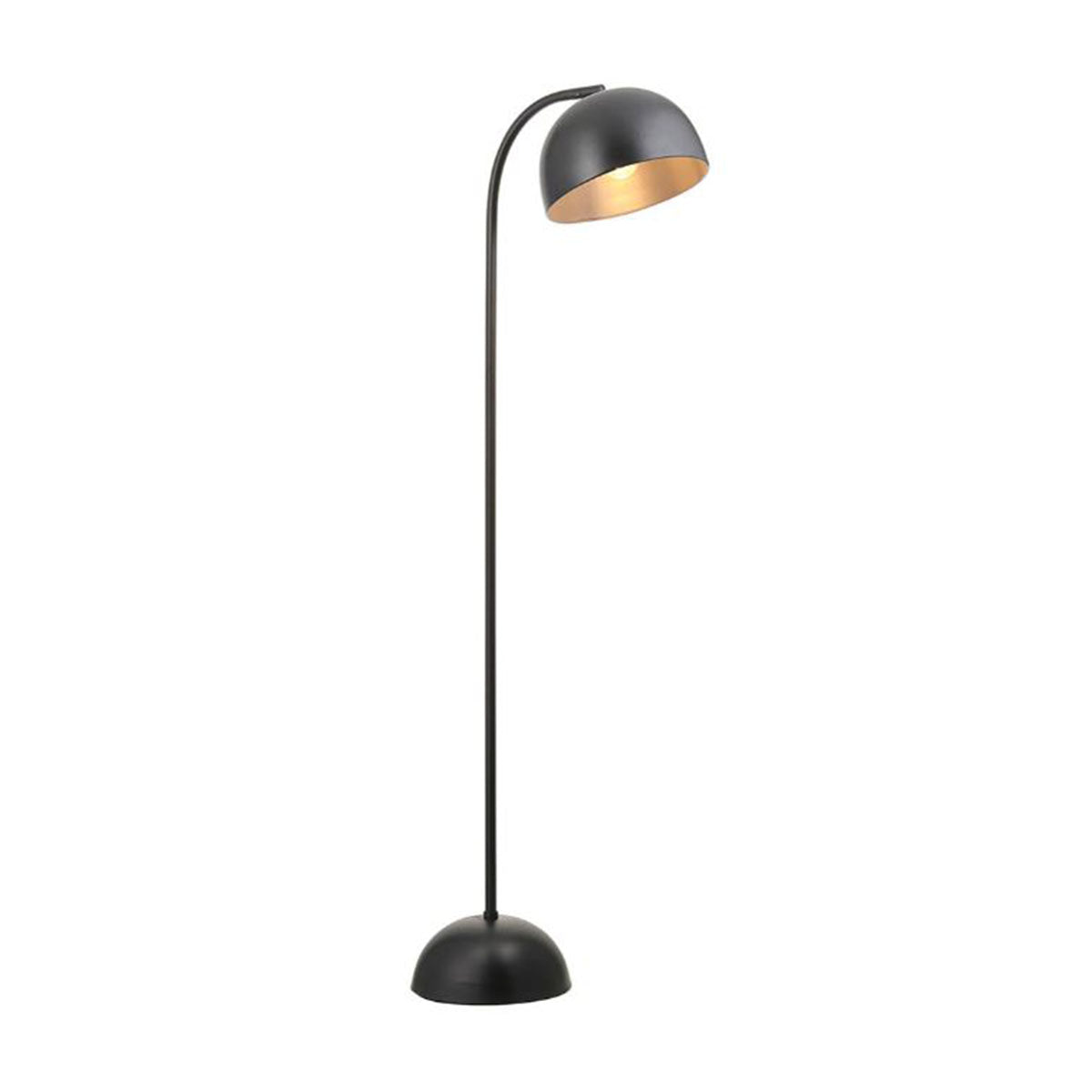 Schwarze Stehlampe