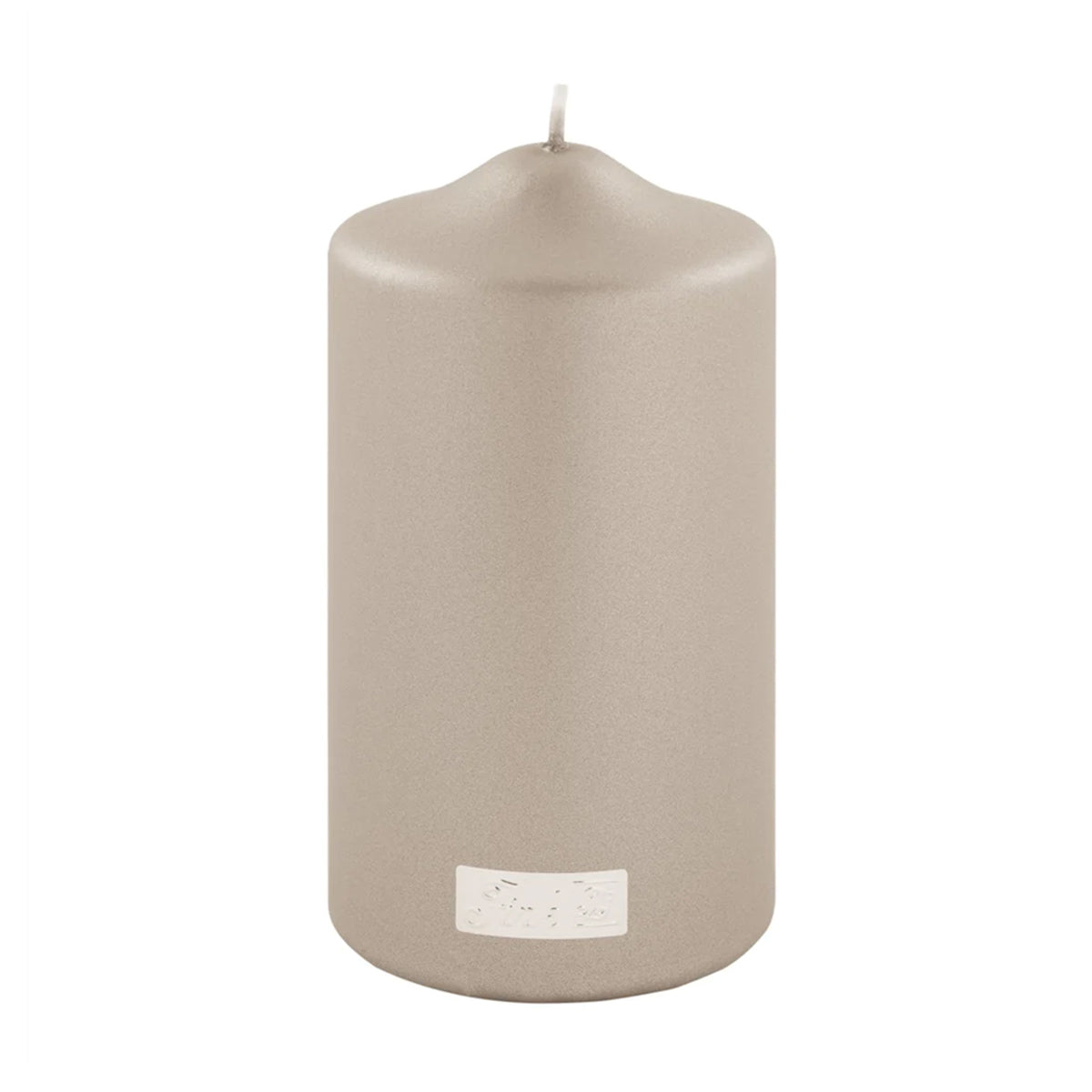 Taupe Candle 15cm