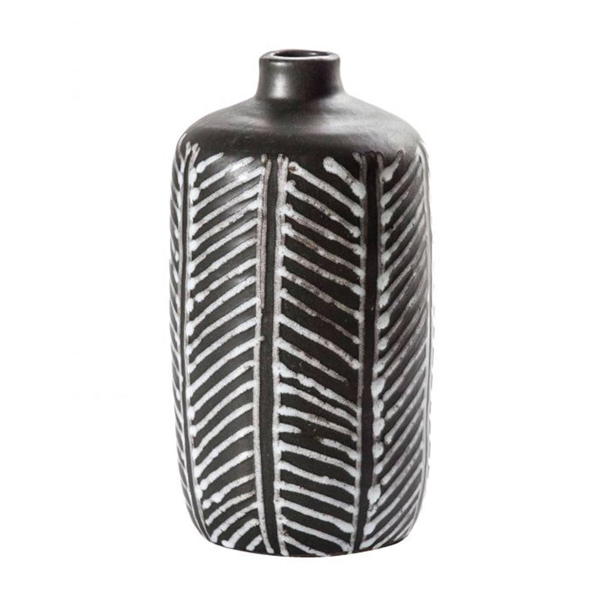 Black Siena Ceramic Vase