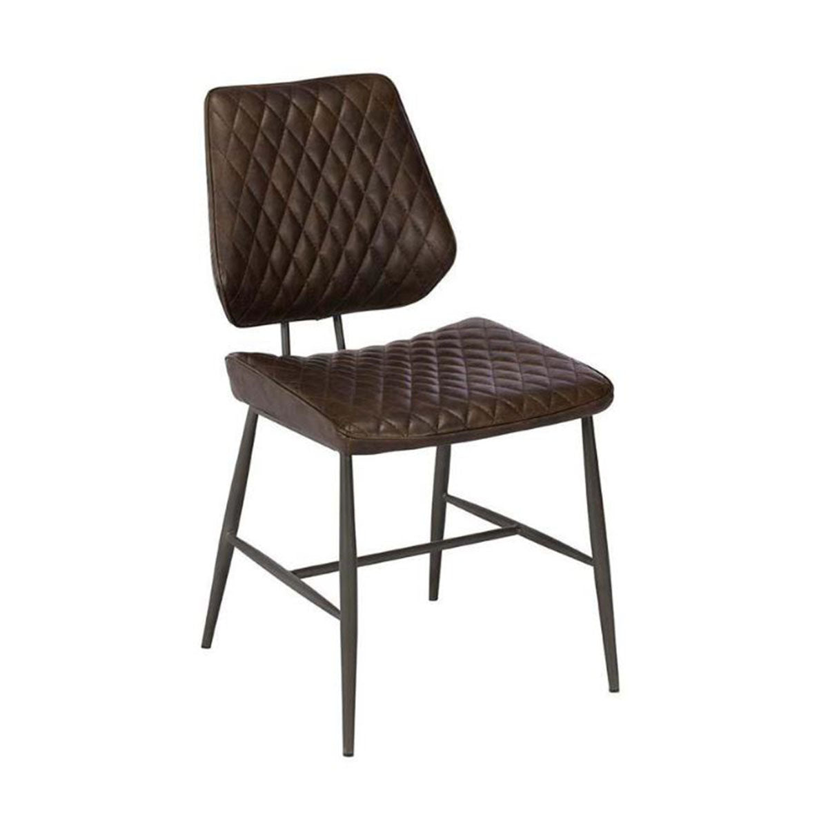 Dalton Dining Chair Dark Brown - Pair