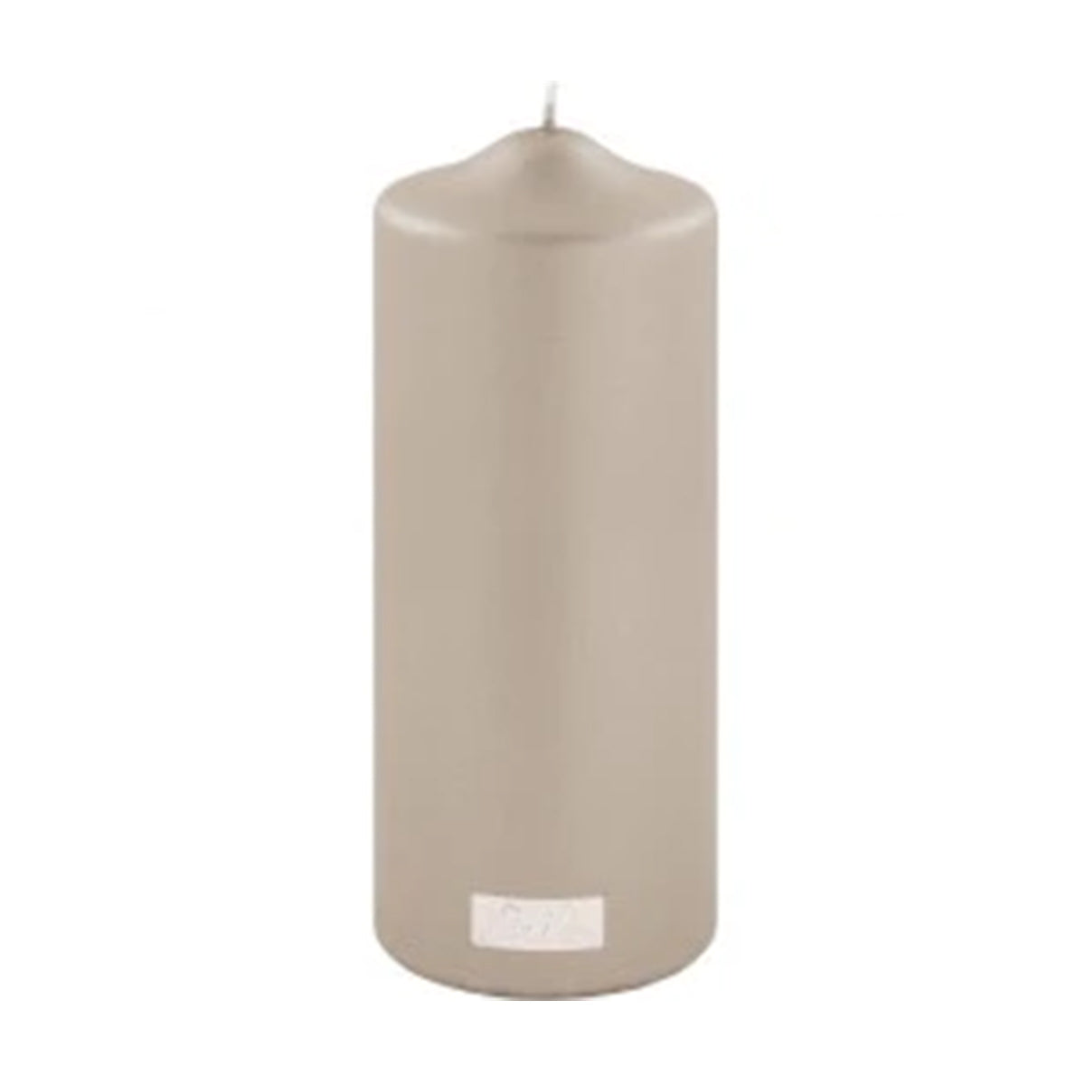 Taupe Candle 20cm