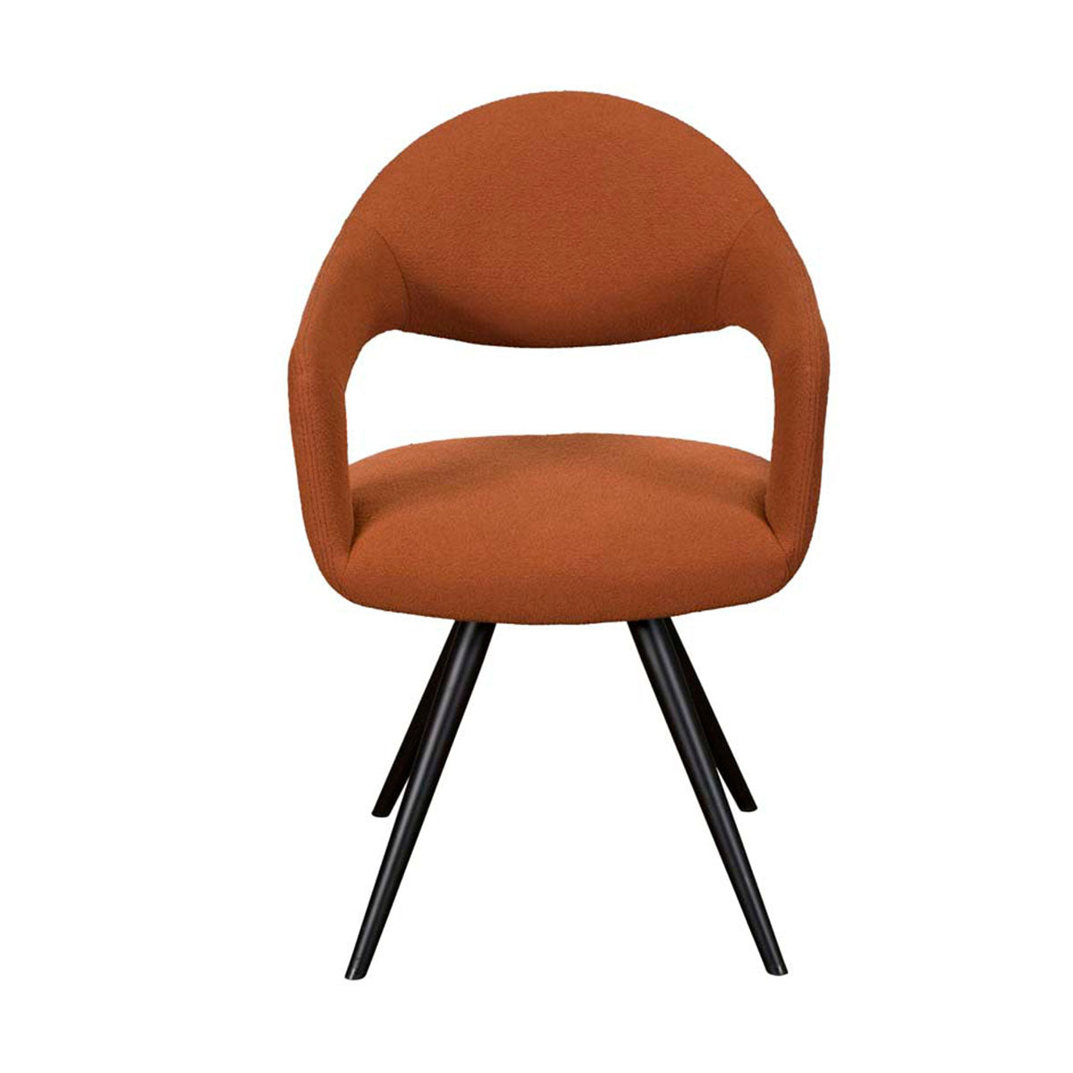 Fauteuil Jasmine Boucle Orange