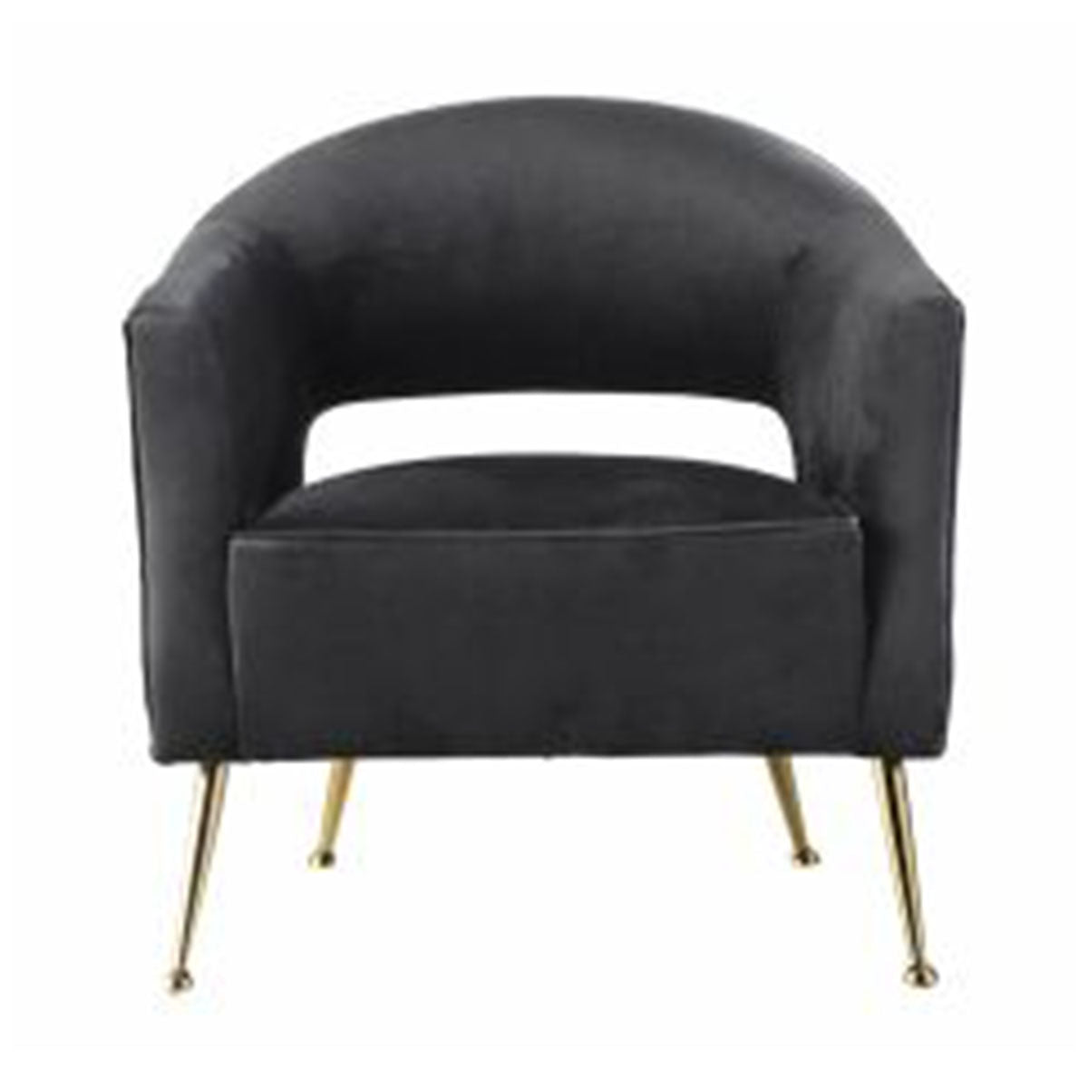 Fauteuil en velours