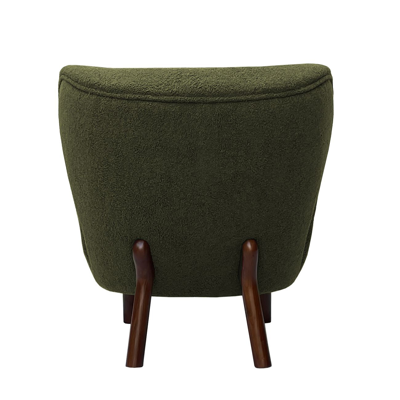 Chaise d'appoint Julia Boucle Vert Chasseur