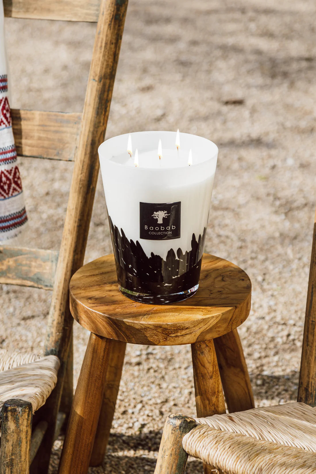 BAOBAB COLLECTION Feathers Candle