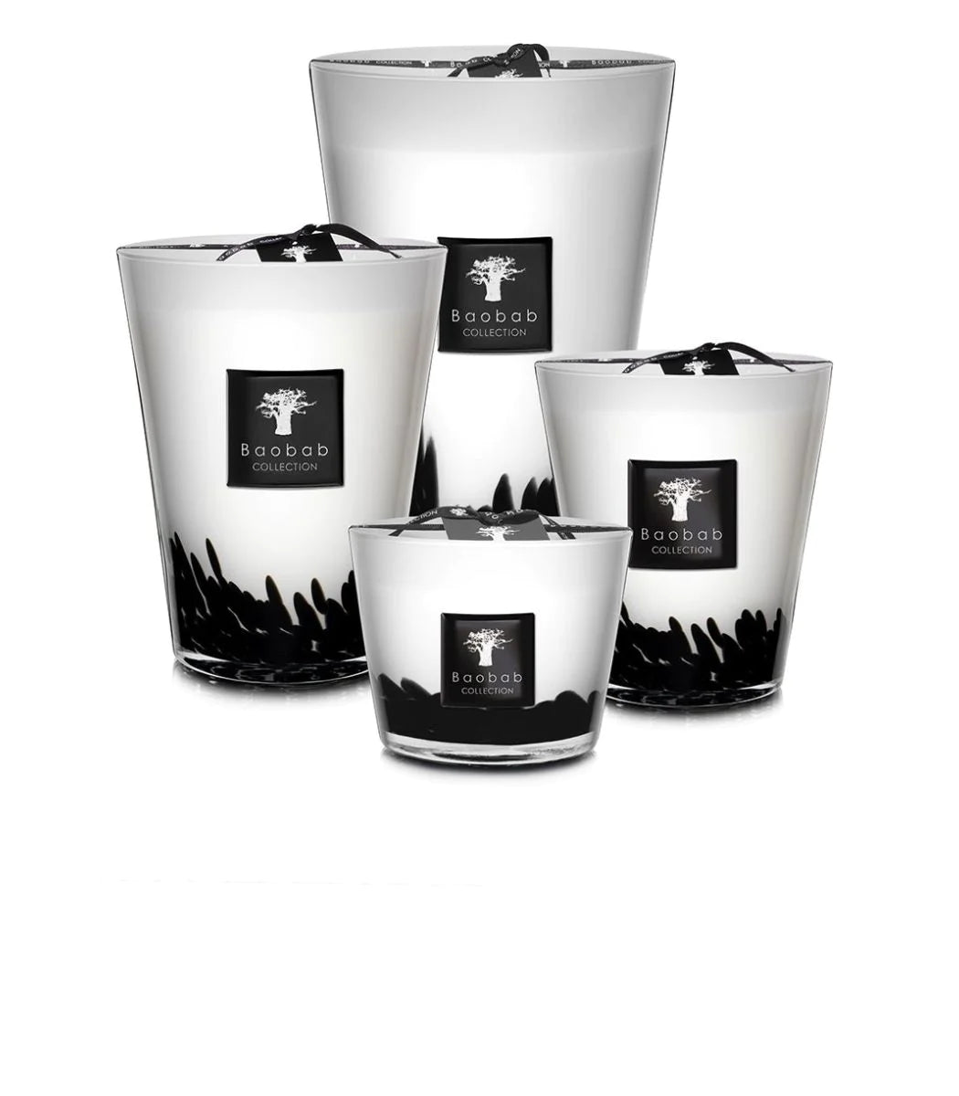 BAOBAB COLLECTION Feathers Candle