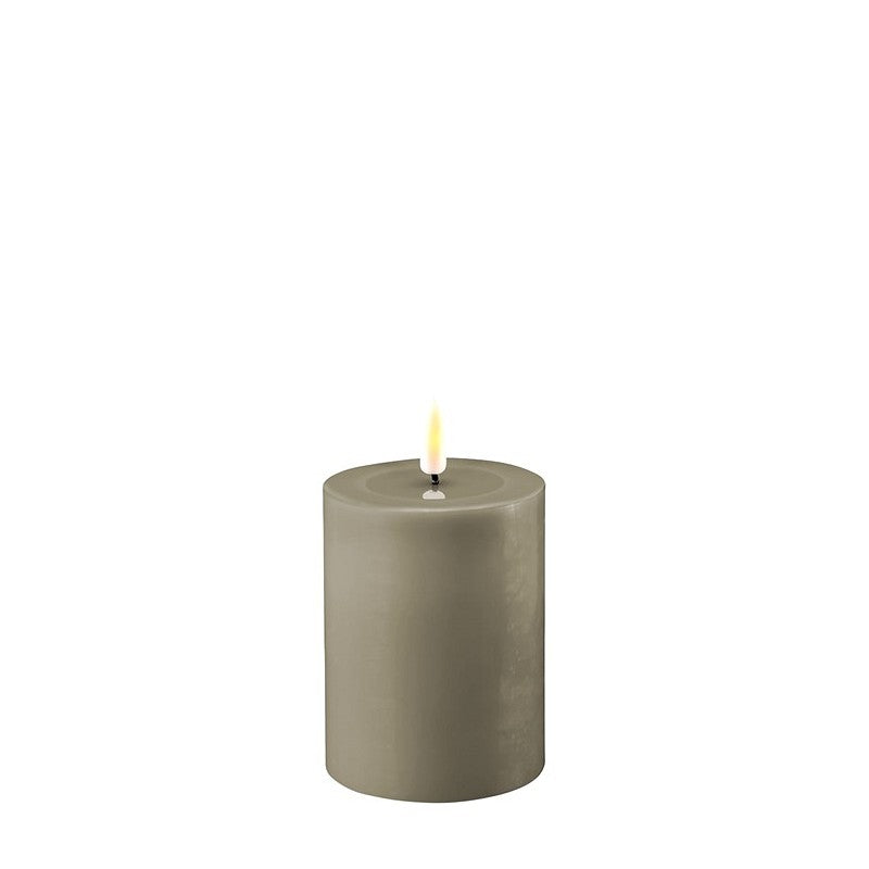 Sand Real Flame LED Candle 7.5x10cm