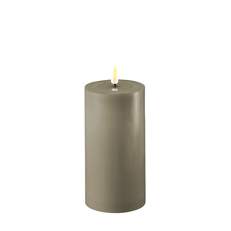 Sand Real Flame LED Candle 7.5x15cm