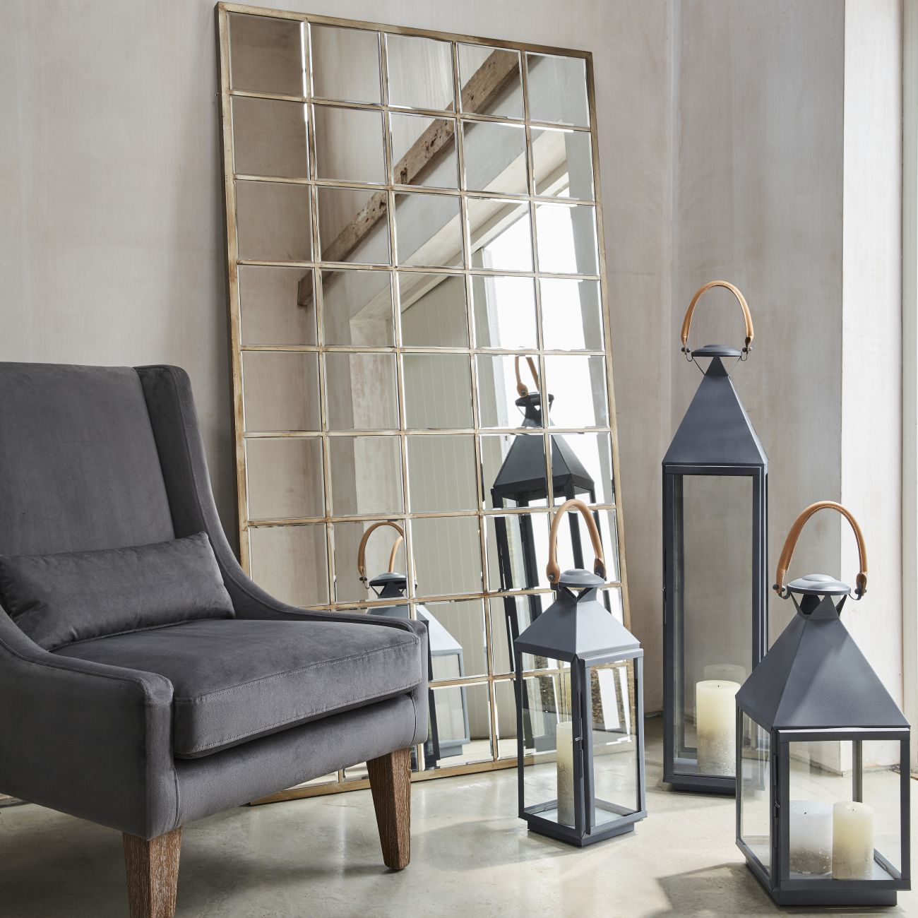 Blakely Floor Standing Leaning Mirror