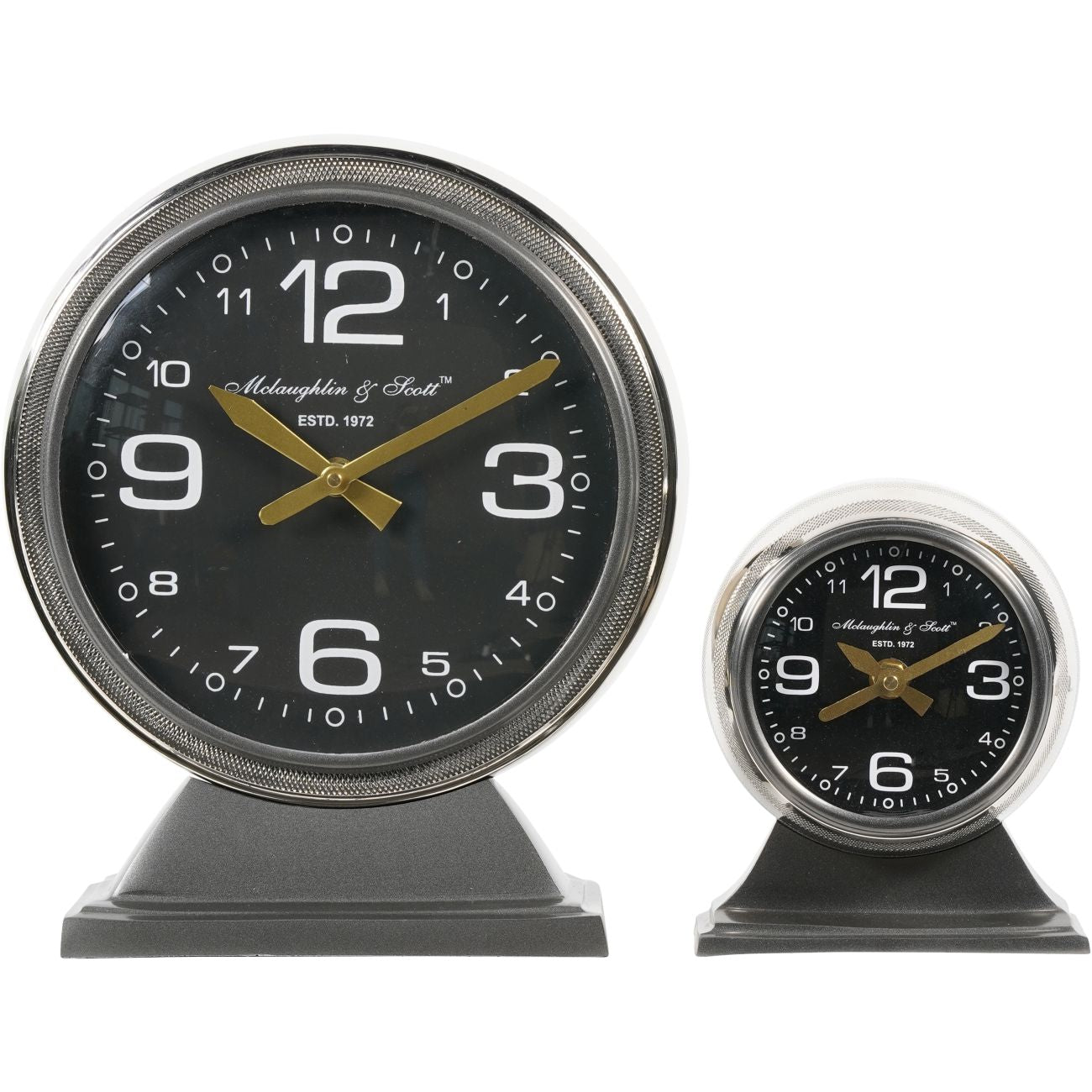 Horloge de cheminée d'aviation petite 15 cm