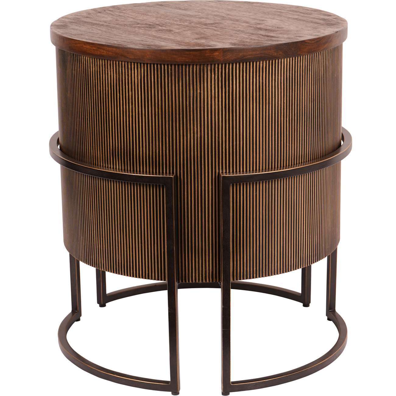 Wiener Antik-Goldatlas-Couchtisch mit Tablett