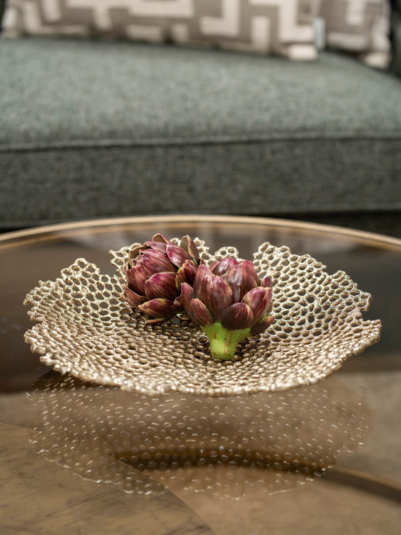 Miel Cast Aluminium Platter