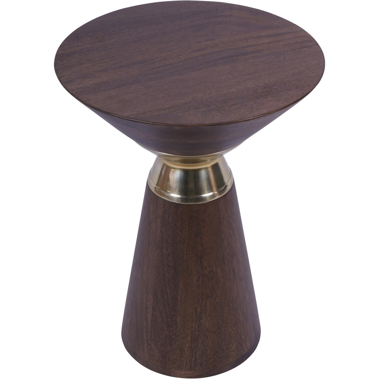 Wiener Antik-Goldatlas-Couchtisch mit Tablett