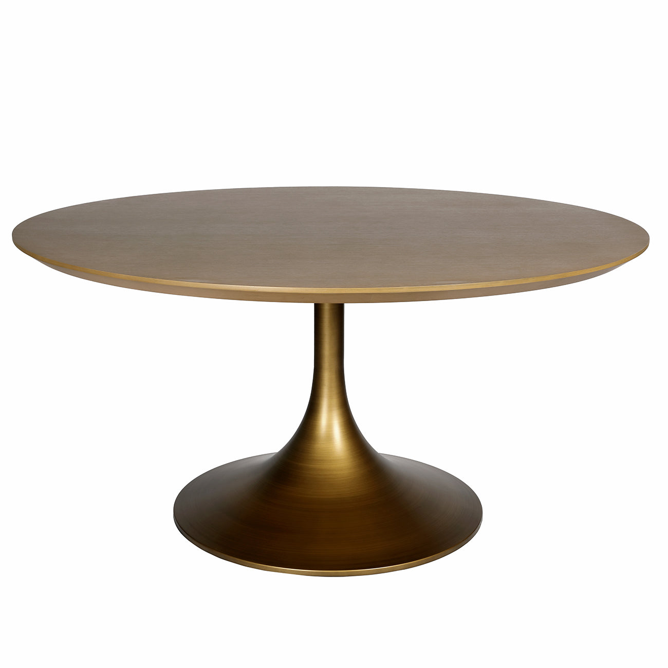 Belvedere Aged Gold Set aus 2 zusammensetzbaren Couchtischen mit Marmor und getöntem Glas