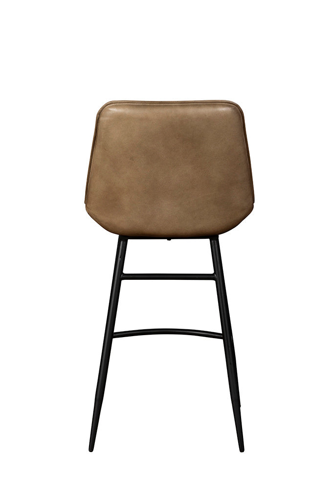 Buff Khaki Bar Stool - Pair