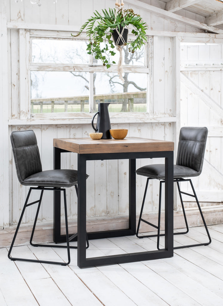 Cooper Bar Stool Grey- Pair