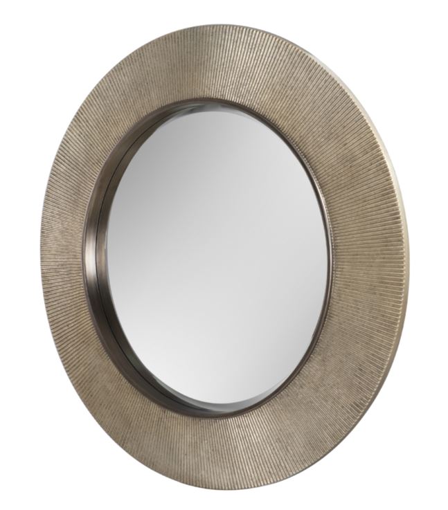 Edvin Gun Metal Finish Wall Mirror