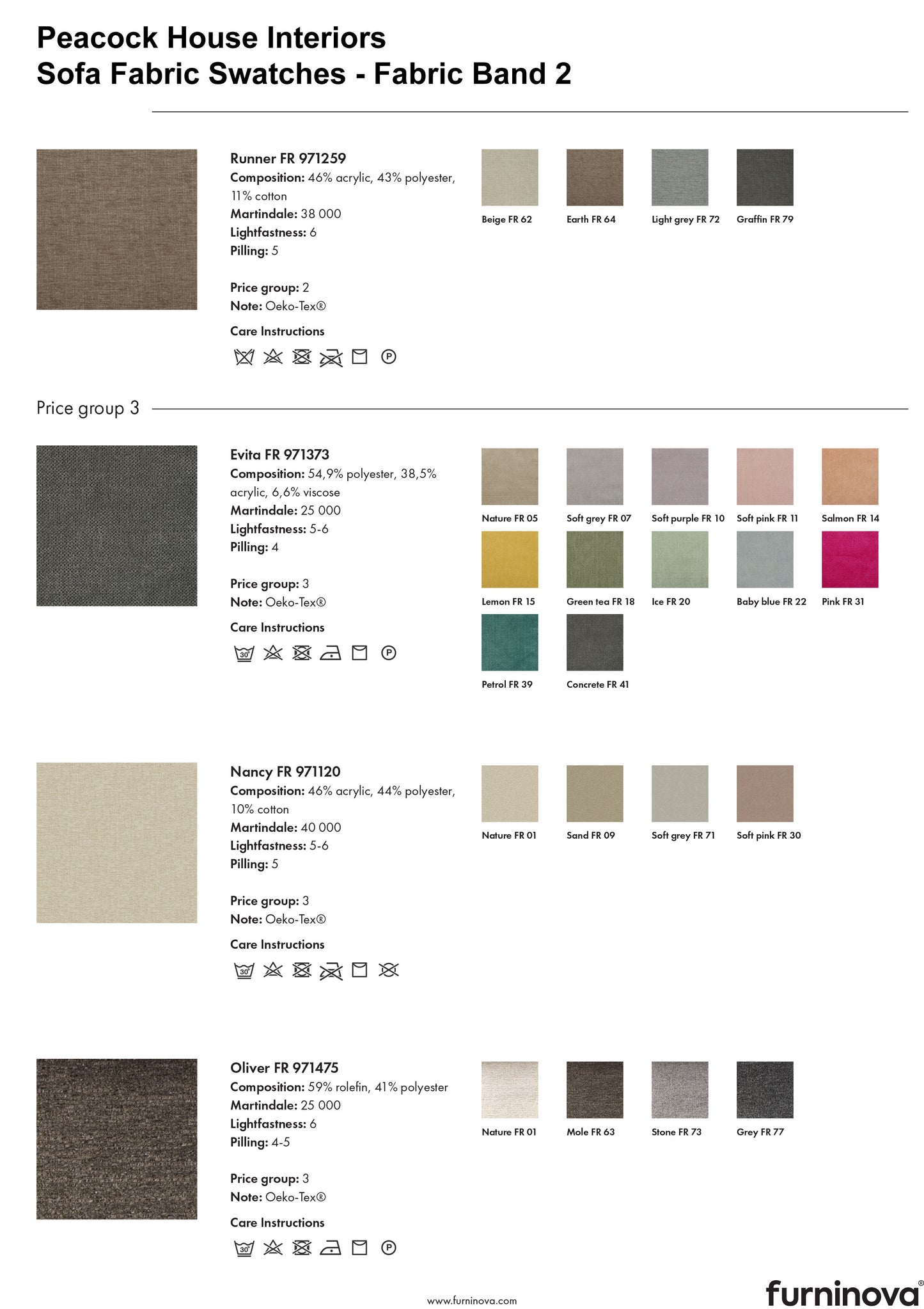 Moonlight Modular Sofa Fabric