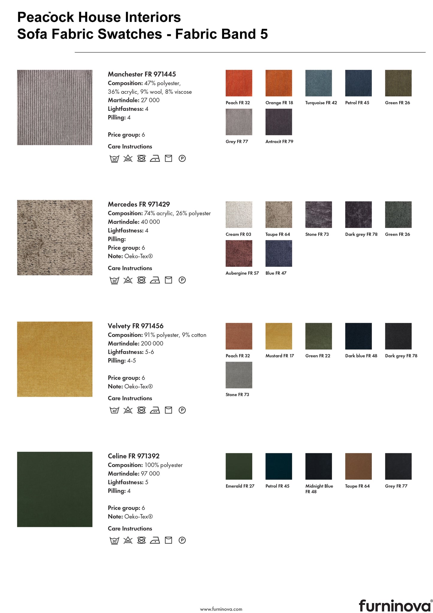 Moonlight Modular Sofa Fabric