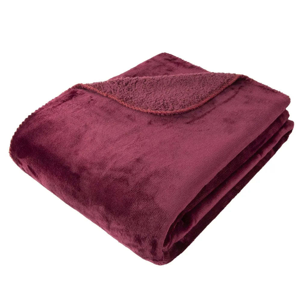 Cosy Throw Aubergine