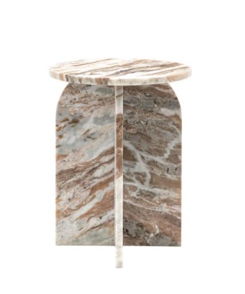 Natural Marble Side Table