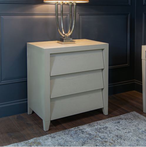 Bremen Ceramic Grey Finish Chest of Drawers