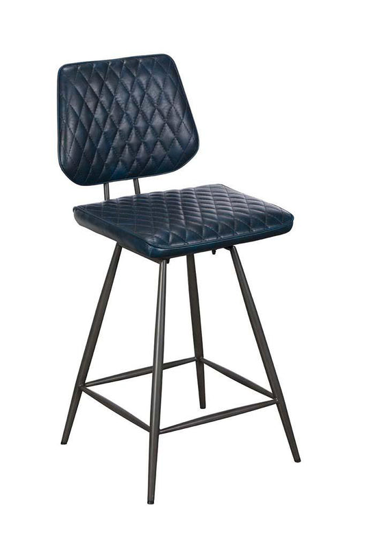 Dalton Bar Stool Blue Pair